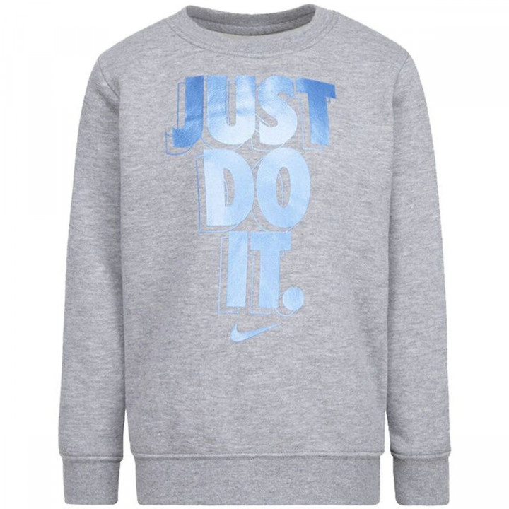 Sweat-shirt sans capuche fille Nike Gifting Gris clair
