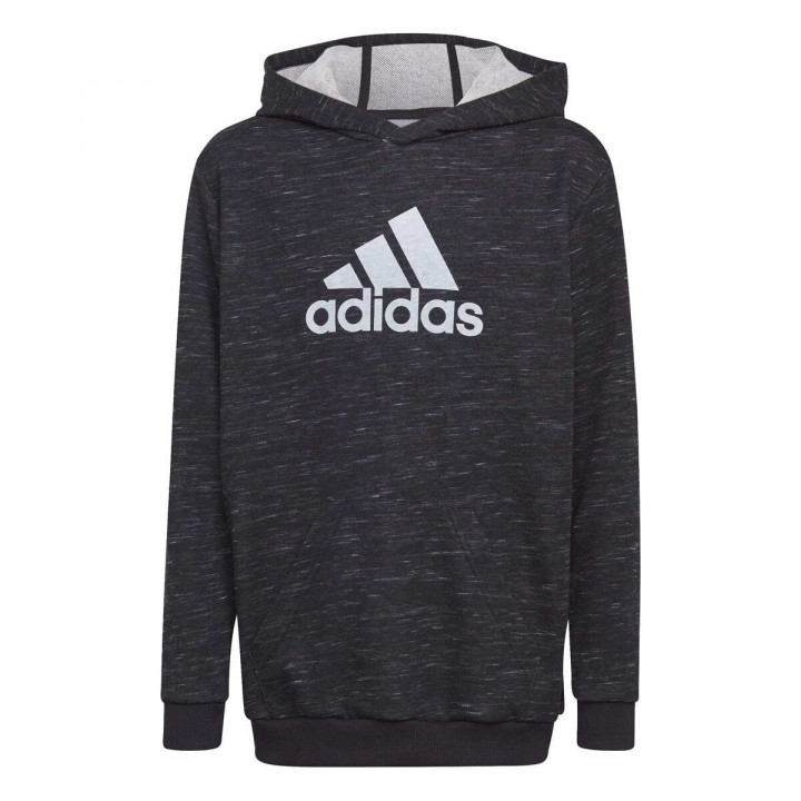 Felpa con Cappuccio Bambino Adidas Nero