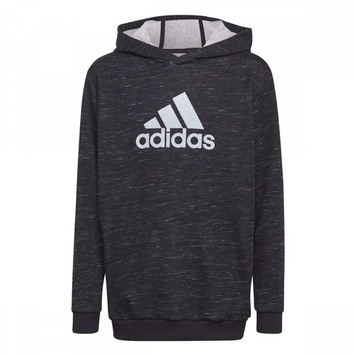Felpa con Cappuccio Bambino Adidas Nero