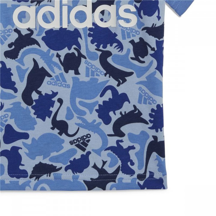 Sportoutfit voor kinderen Adidas Dino Camo Allover Print Multicolour