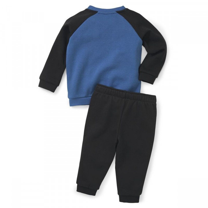 Sports Outfit for Baby Puma Minicats Essentials Raglan Black