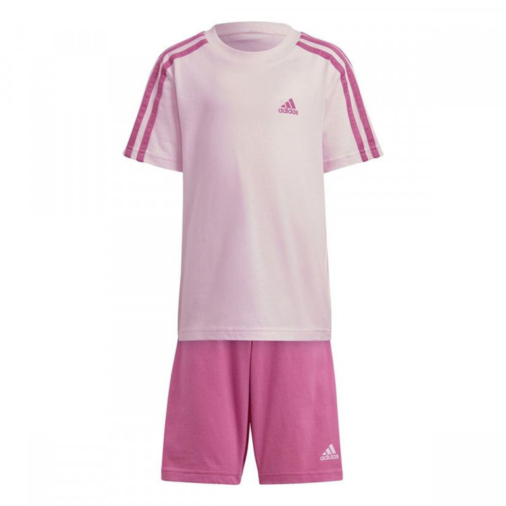 Sportset für Kinder Adidas Lk 3S Co T Set Rosa
