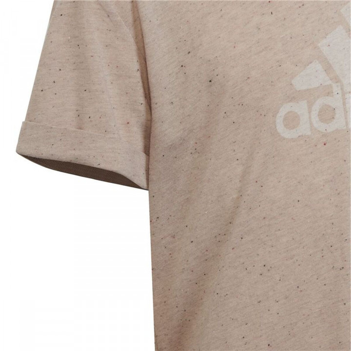 Child's Short Sleeve T-Shirt Adidas Future Icons Winners Pink