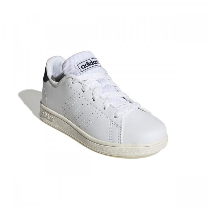 Sports Shoes for Kids Adidas Advantage Lifestyle White
