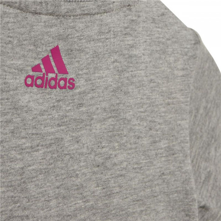 Kledingset Adidas Essentials Lineage Donker grijs