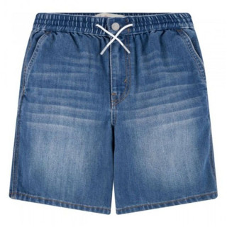Shorts pour enfants Levi's Relaxed Pull On Make Me Bleu Acier Enfant Homme