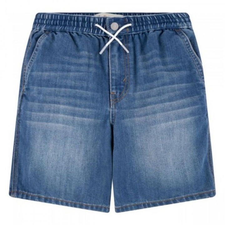 Shorts per bambini Levi's Relaxed Pull On Make Me Blu Acciaio Per bambini Uomo