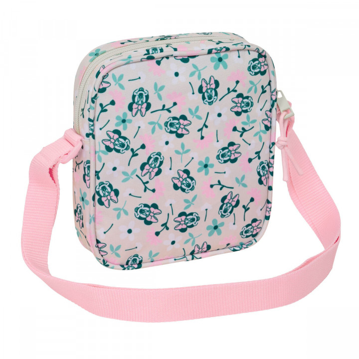 Schoudertas Minnie Mouse Minty Roze 16 x 18 x 4 cm