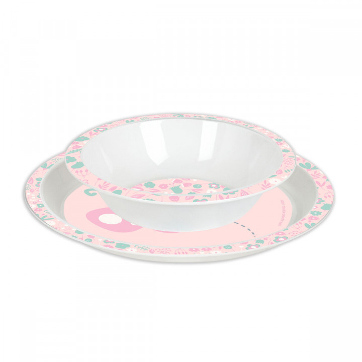 Children’s Dinner Set Safta Mariposa PVC