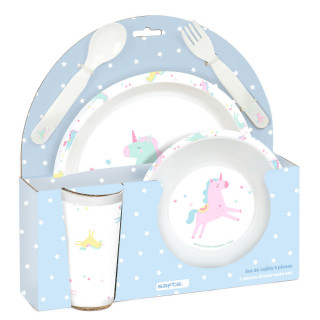 Set di Accessori per Bambini Safta Unicornio PVC