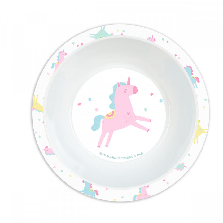 Ensemble Vaisselle pour Enfants Safta Unicornio PVC