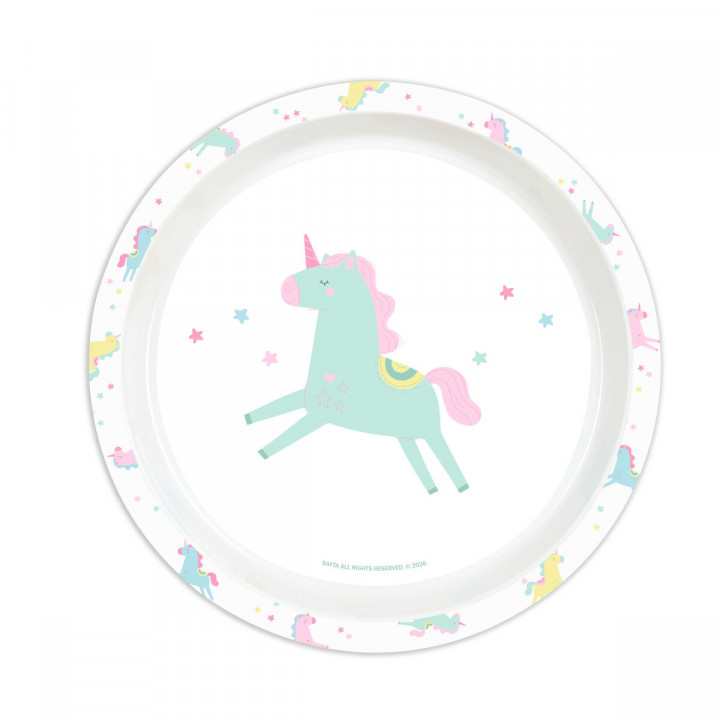 Kinderservies Safta Unicornio PVC