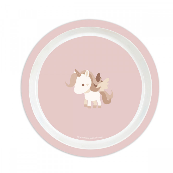 Children’s Dinner Set Safta Unicornio PVC