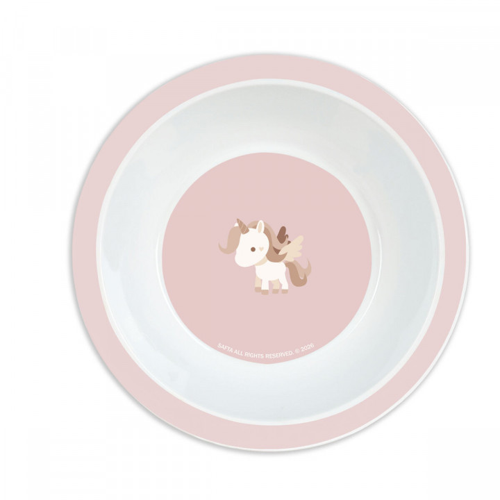 Set de Menaje Infantil Safta Unicornio PVC