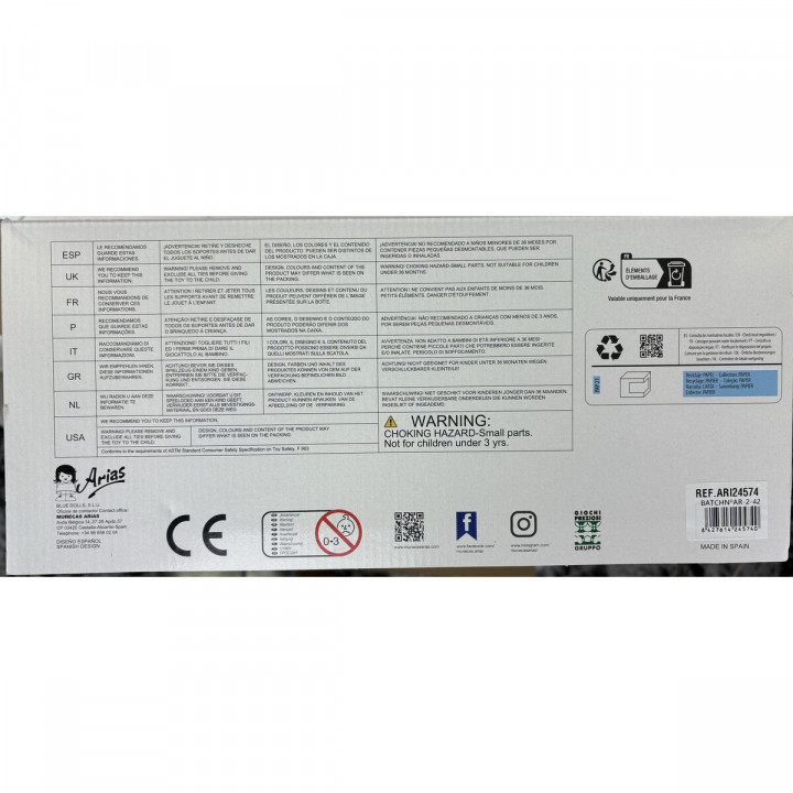 Poupée Arias Carole 105 cm (Reconditionné B)