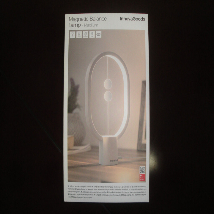 Lámpara de Equilibrio con Interruptor Magnético Magilum InnovaGoods Blanco 3 W (Reacondicionado C)