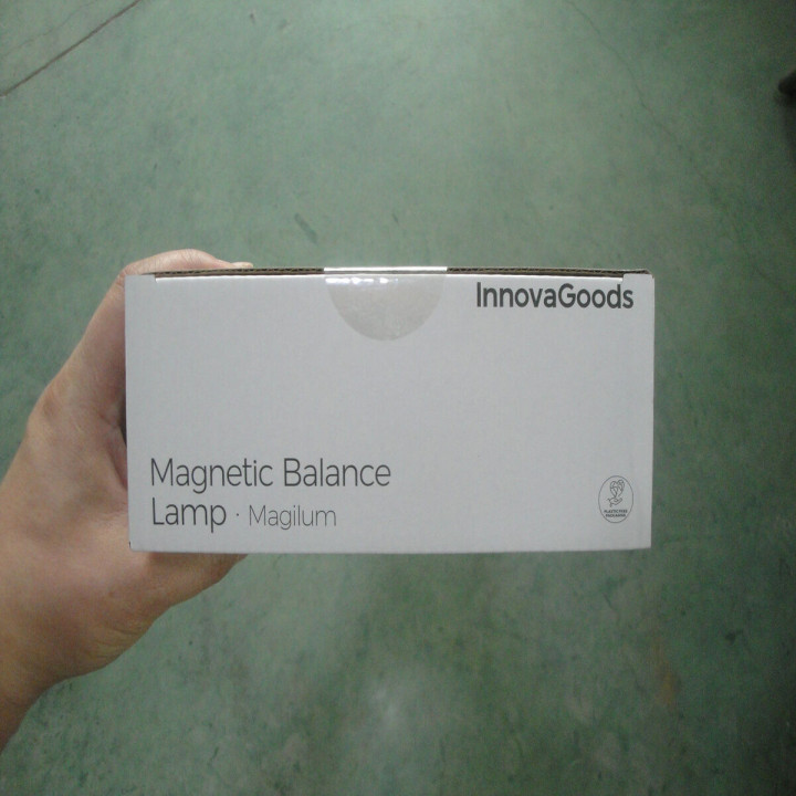 Lampada Equilibrio con Interruttore Magnetico Magilum InnovaGoods Bianco 3 W (Ricondizionati C)