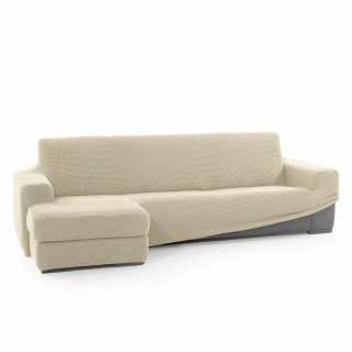 Bezug für Chaiselongue mit kurzem Arm links Sofaskins NIAGARA Beige (Restauriert B)