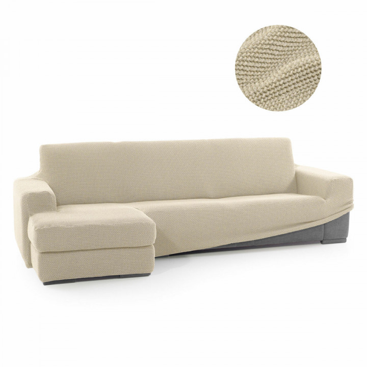 Bezug für Chaiselongue mit kurzem Arm links Sofaskins NIAGARA Beige (Restauriert B)