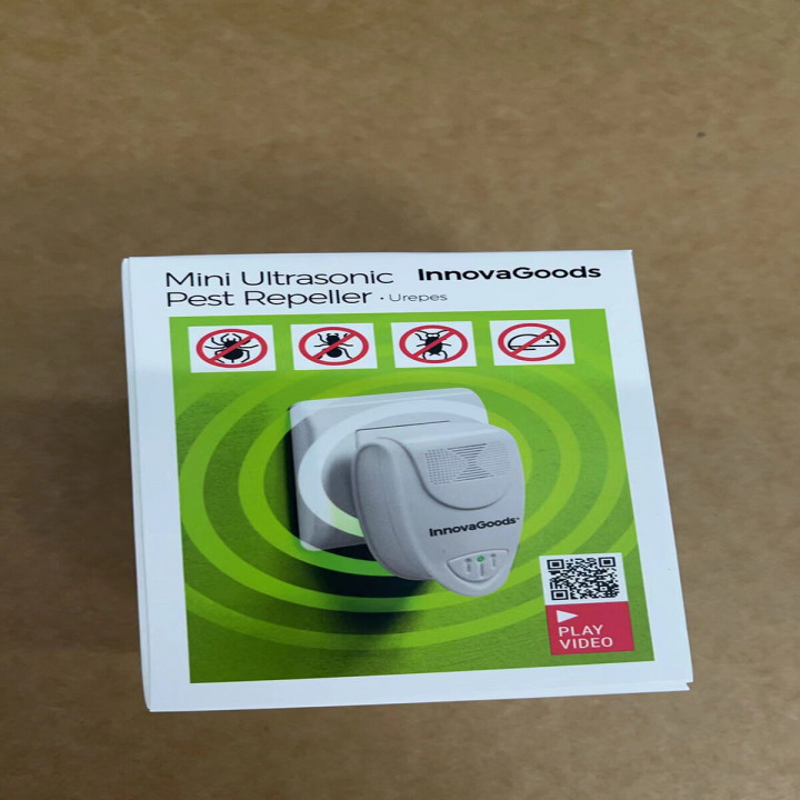 Mini Ultrasonic Insect and Rodent Repeller InnovaGoods White (Refurbished B)