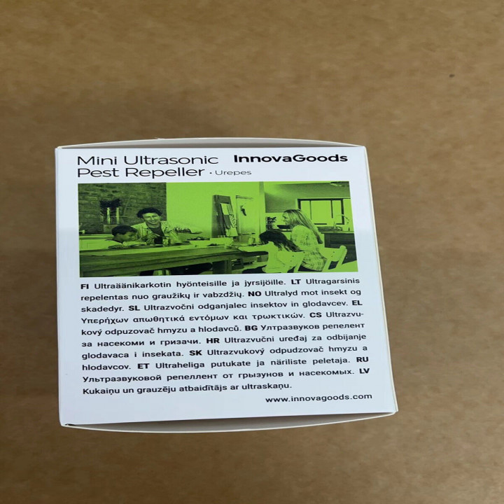 Mini Ultrasonic Insect and Rodent Repeller InnovaGoods White (Refurbished B)