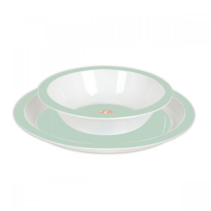 Children’s Dinner Set Safta Zorrito PVC