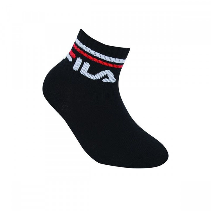 Sportsokken Fila F8338-200 Zwart Kinderen Uniseks 3 paar