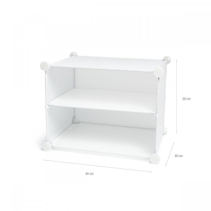 Shoe Rack InnovaGoods White Metal Plastic (Refurbished B)