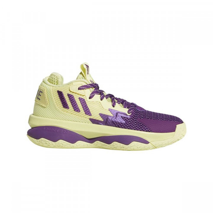 Scarpe Sportive per Bambini Adidas Dame 3 Giallo