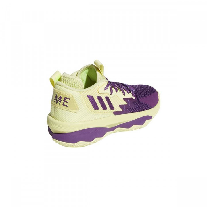 Scarpe Sportive per Bambini Adidas Dame 3 Giallo
