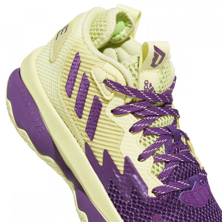 Scarpe Sportive per Bambini Adidas Dame 3 Giallo