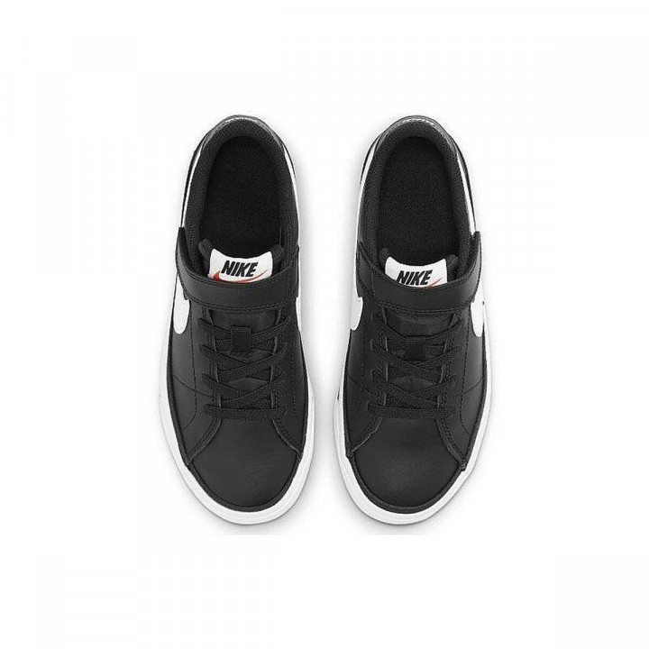 Chaussures de Sport pour Enfants Nike Court Legacy Noir