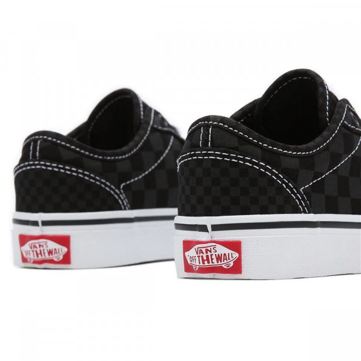 Chaussures de Sport pour Enfants Vans Atwood Tonal Mix Check Noir