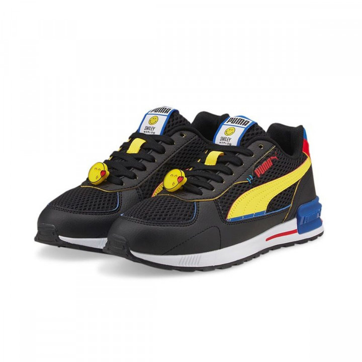 Scarpe Sportive per Bambini Puma Graviton SMILEYWORLD Jr Nero