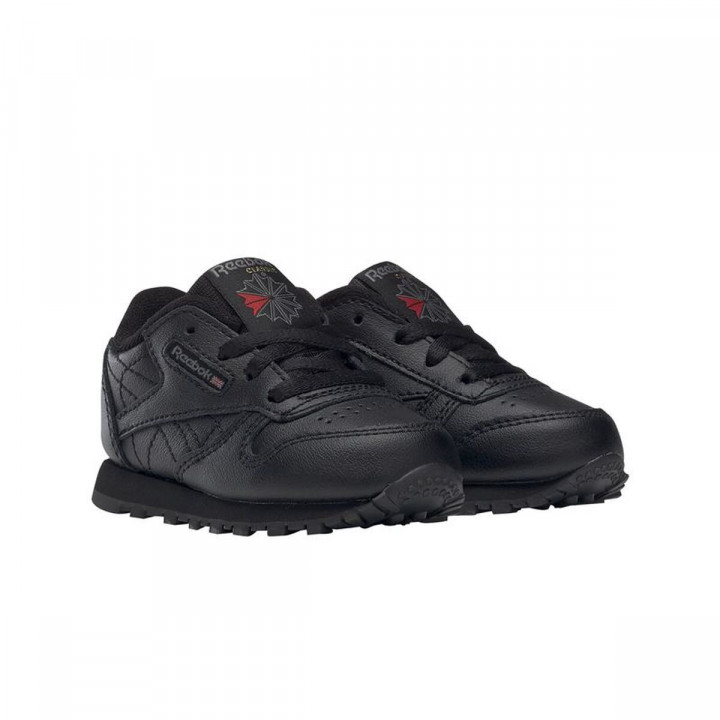 Baby's Sportschoenen Reebok Classic Reebok Leather Zwart