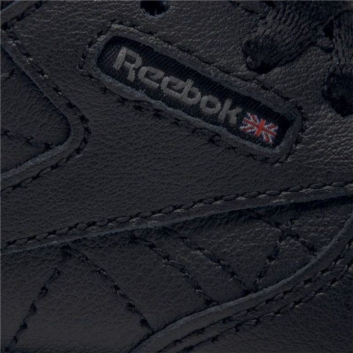 Chaussures de Sport pour Bébés Reebok Classic Reebok Leather Noir