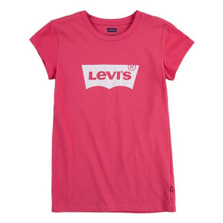T-Shirt met Korte Mouwen voor kinderen Levi's Batwing Girl Pink