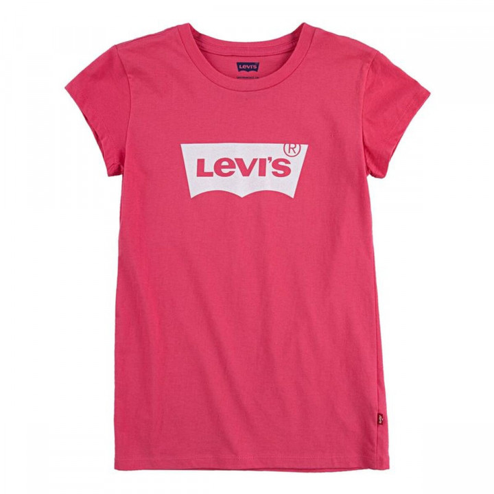 T shirt à manches courtes Enfant Levi's Batwing Girl Pink