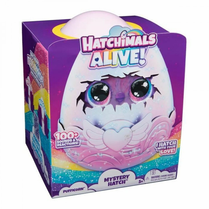 Babypop Spin Master Pufficorn Hatchimals Alive Secret Hatch