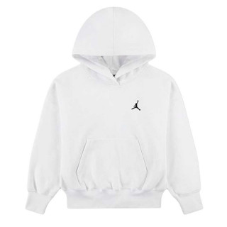 Sweatshirt met Capuchon voor Meisjes Jordan Wj Brkn Flc Po Hoodie Wit