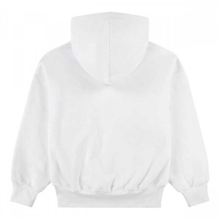 Sweatshirt met Capuchon voor Meisjes Jordan Wj Brkn Flc Po Hoodie Wit