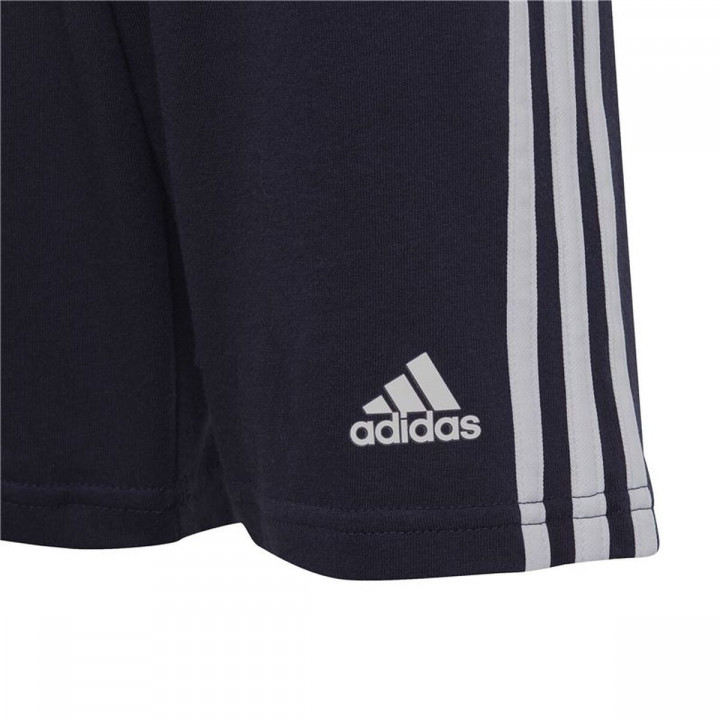 Completo Sportivo per Bambini Adidas 3S Co Azzurro