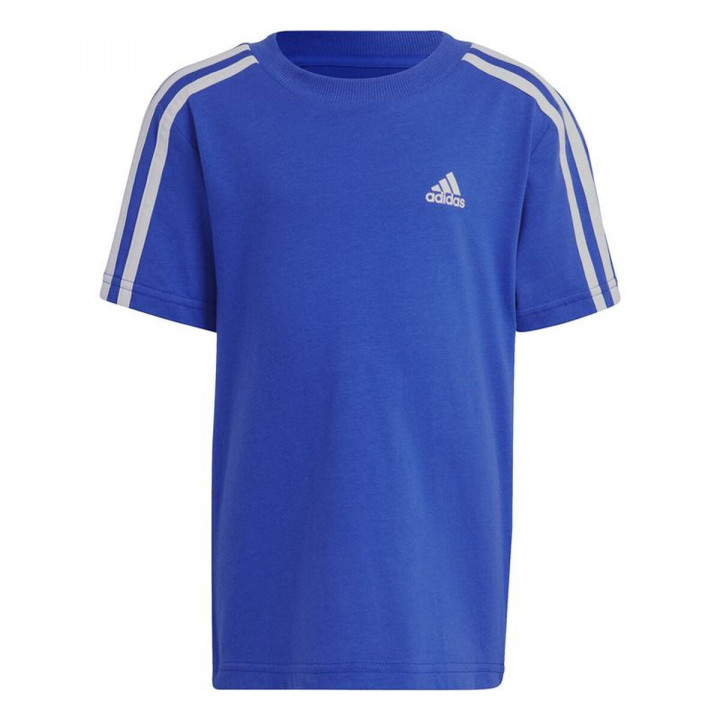 Ensemble de Sport pour Enfants Adidas 3S Co Bleu