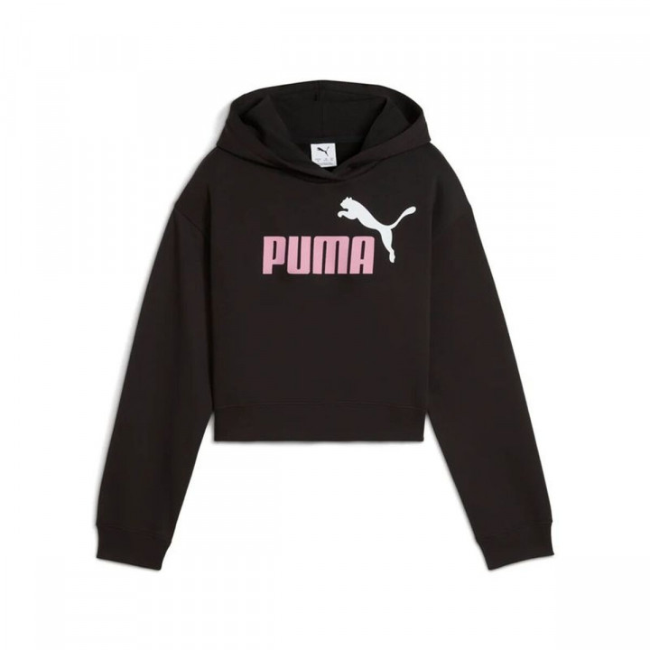 Sweat-shirt à capuche fille Puma Essentials  Noir