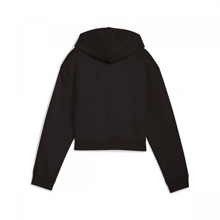 Sweatshirt met Capuchon voor Meisjes Puma Essentials  Zwart