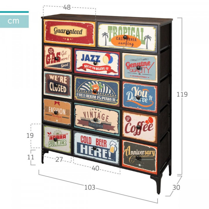 Commode Max Home Vintage (Reconditionné A)