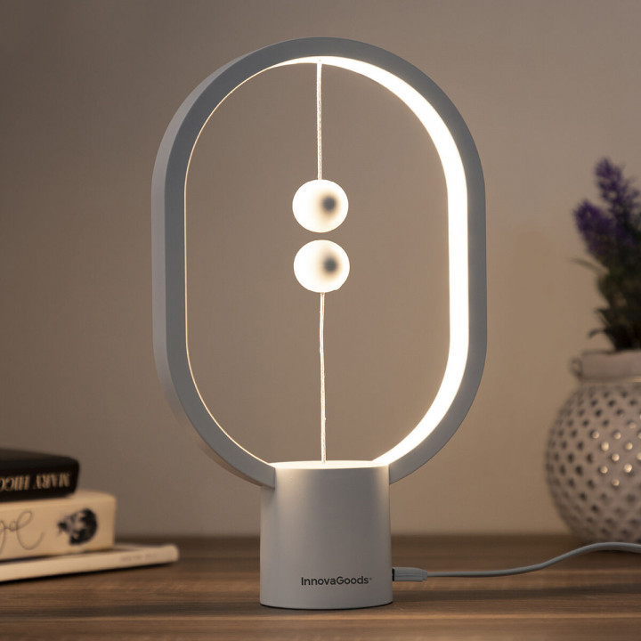 Lampe d'Équilibre avec Interrupteur Magnétique Magilum InnovaGoods Blanc 3 W (Reconditionné B)