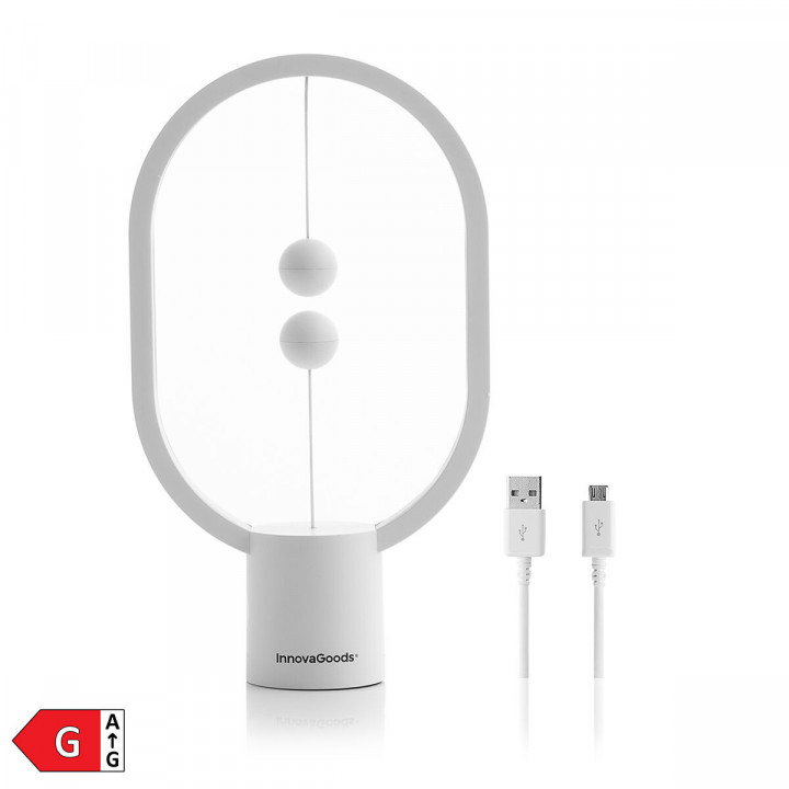 Lámpara de Equilibrio con Interruptor Magnético Magilum InnovaGoods Blanco 3 W (Reacondicionado B)