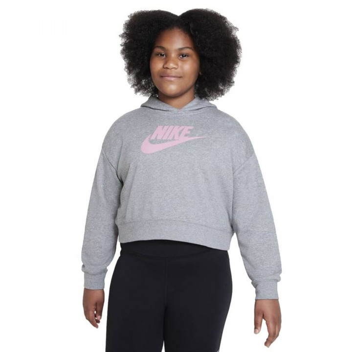 Sweat-shirt à capuche fille Nike Sportswear Club Gris