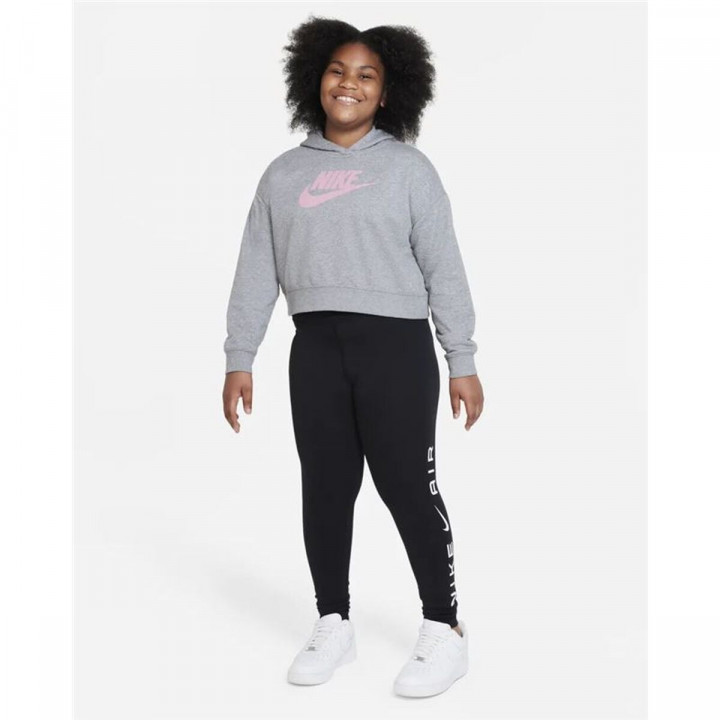 Sweatshirt met Capuchon voor Meisjes Nike Sportswear Club Grijs